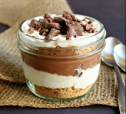 Chilled White Chocolate Pud Pots