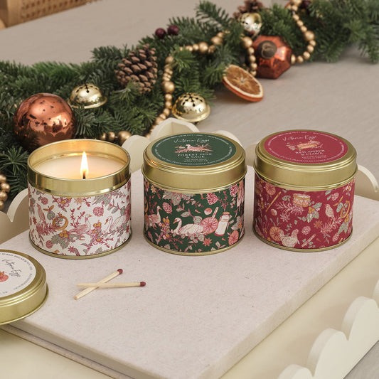 Ten Lords A Leaping Candle - Red Amber & Clove