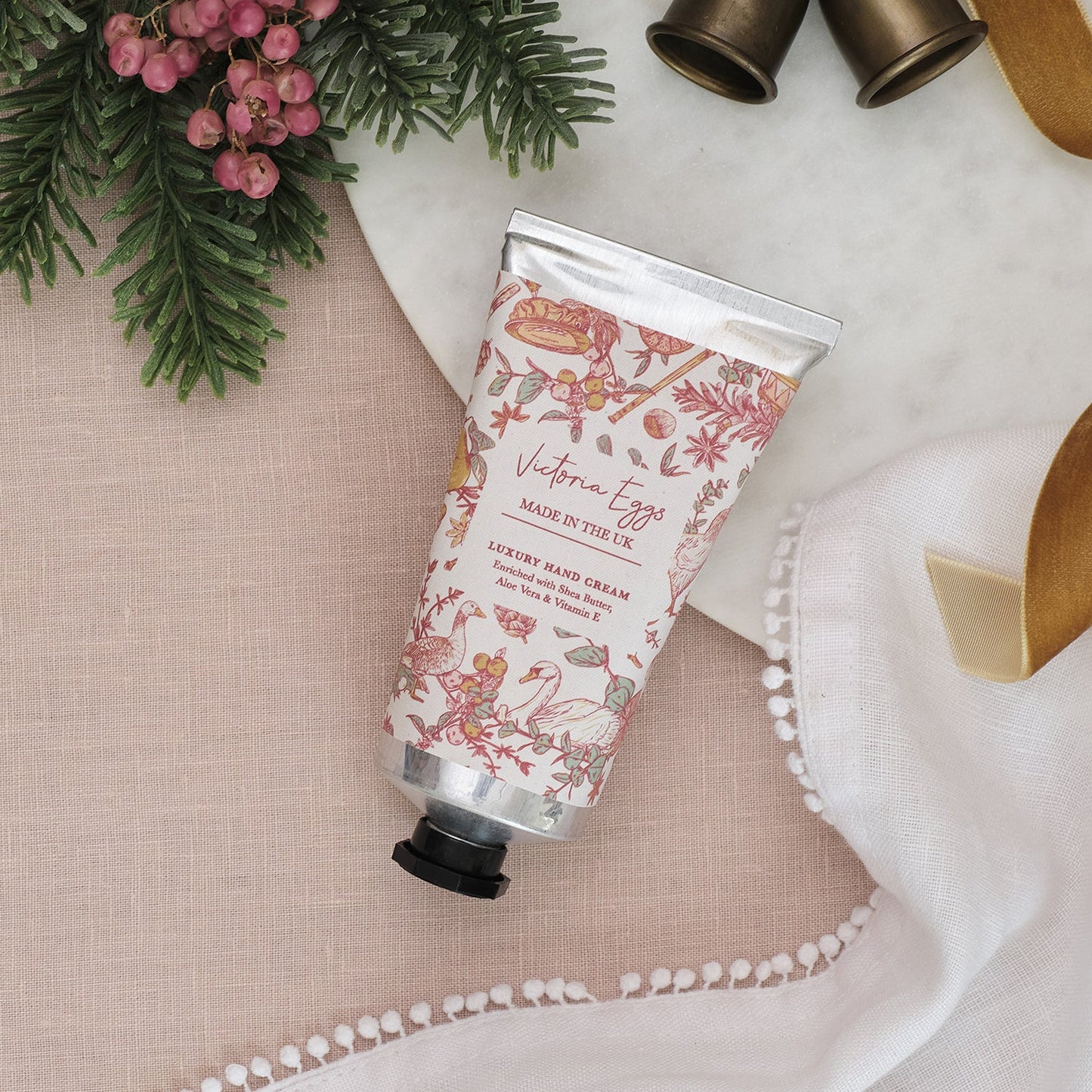 Five Gold Rings Luxury Hand Cream - Cinnamon & Orange