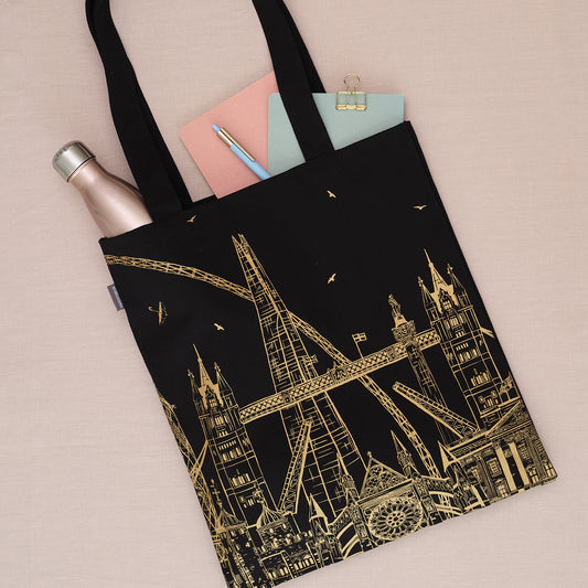 London Rooftops Canvas Bag