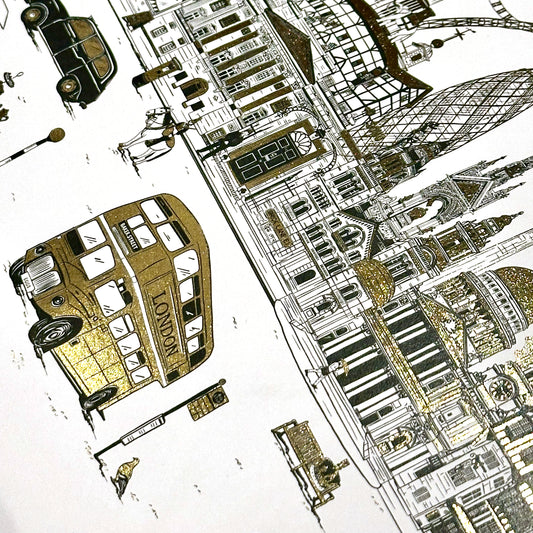 Quintessentially London Prints - A3