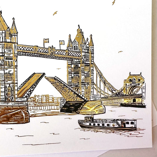 Tower Bridge Postcard