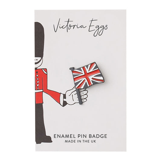 Union Jack Enamel Pin Badge