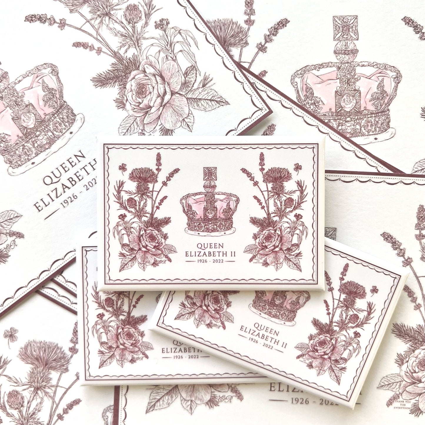 Queen Elizabeth II Commemorative Magnet