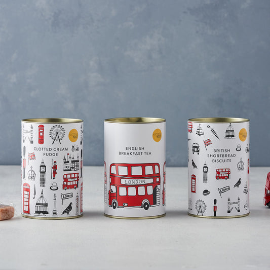 London Tea, Biscuits and Fudge GIFT SET