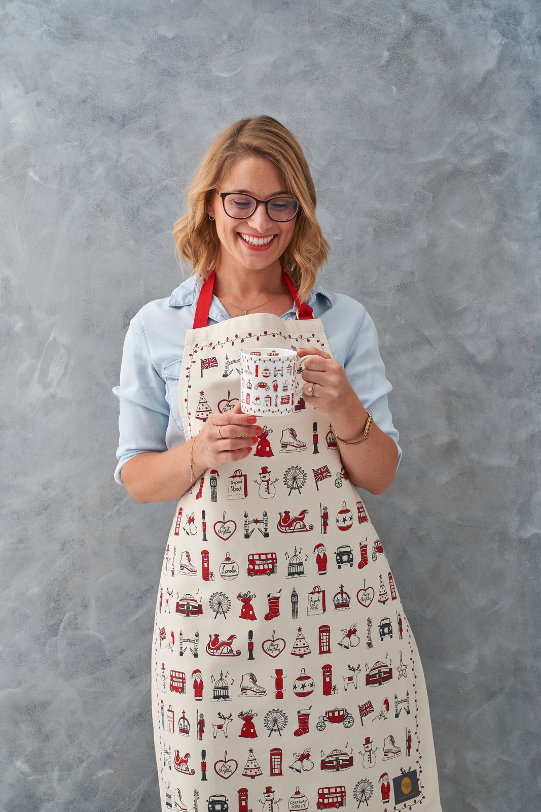 Simply London Bus Fine Bone China Bauble