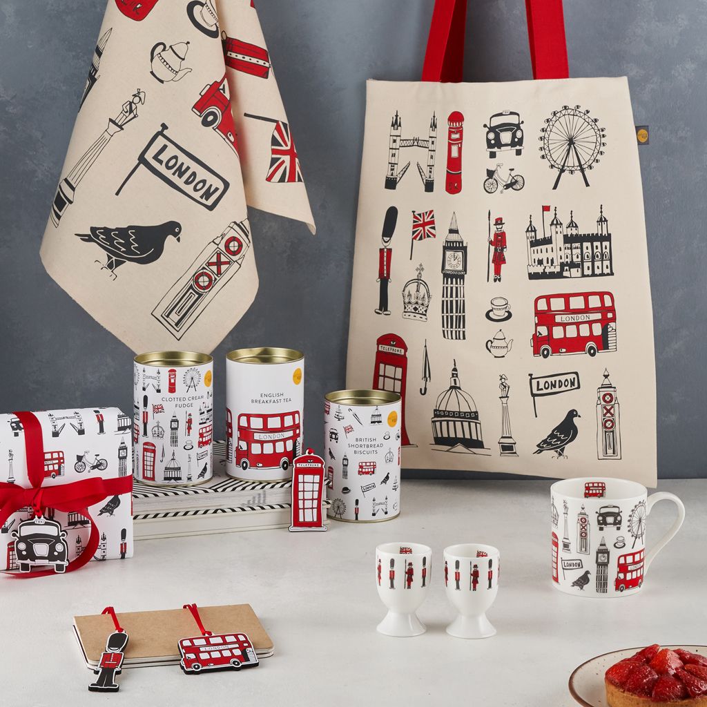 Simply London Tea Towel