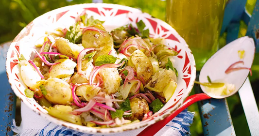Tasty and Satisfying Jersey Royal Potato Salad