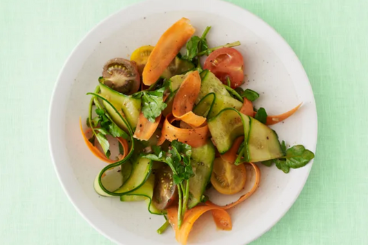 Rainbow Ribbon Salad