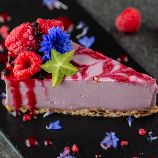 February - Let's Indulge! Raw Raspberry 'Cheesecake' Recipe