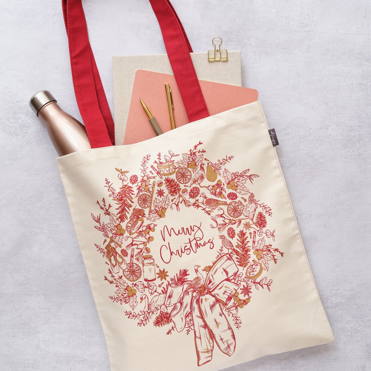 Christmas Wreath The Everyday Tote