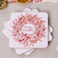 Christmas Wreath Coasters - Set of 4