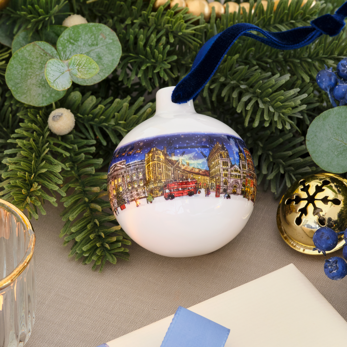 A London Christmas Tale Bauble