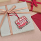Set of 4 London Wooden Decorations