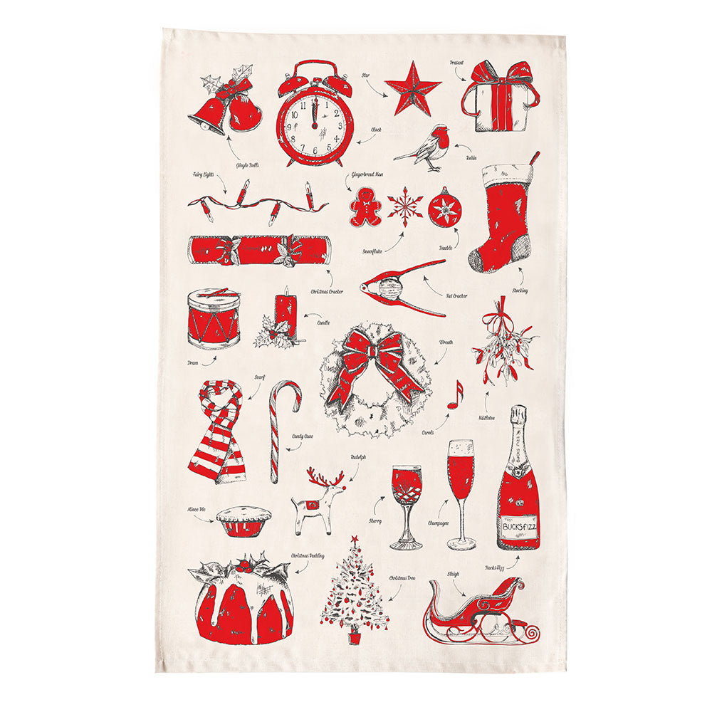 Christmas Delights Tea towel