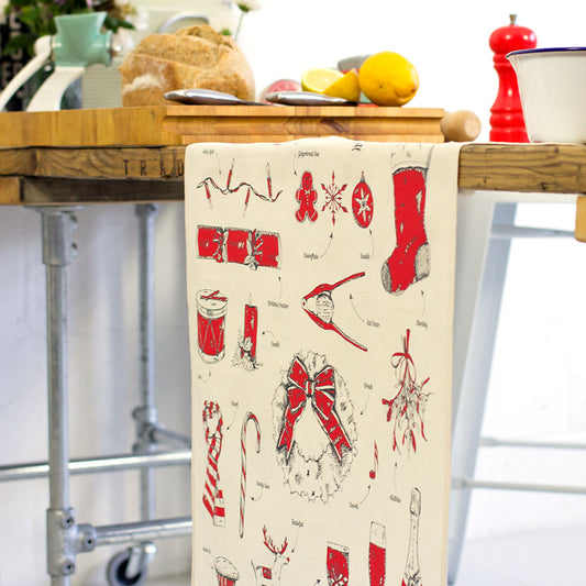Christmas Delights Tea towel