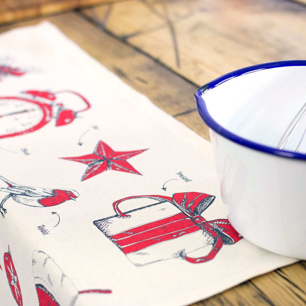 Christmas Delights Tea towel