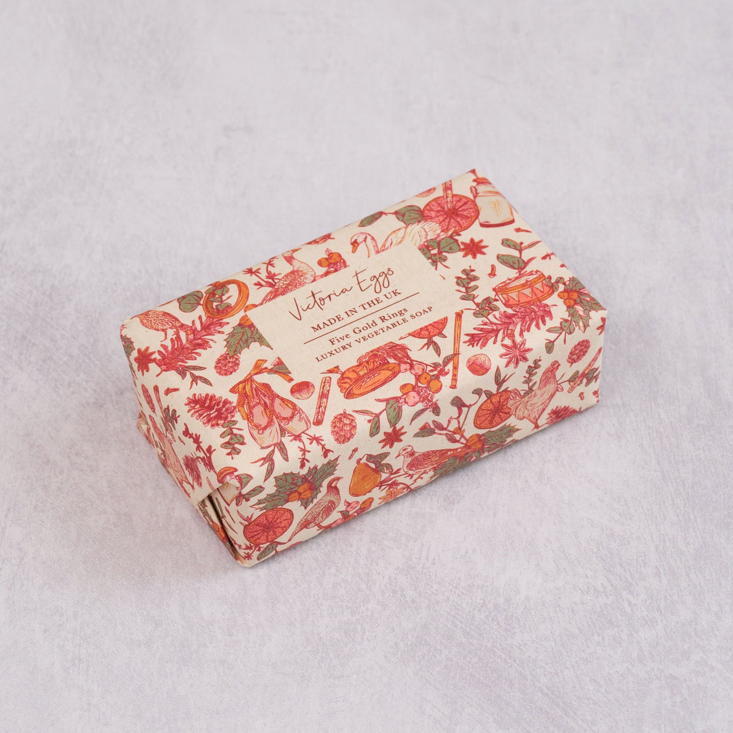 Five Gold Rings Luxury Christmas Soap