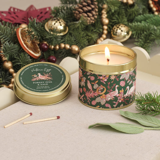 Two Turtle Doves Candle - Forest Pine & Sage