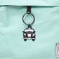 Black Taxi Keyring