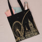 London Rooftops Canvas Bag
