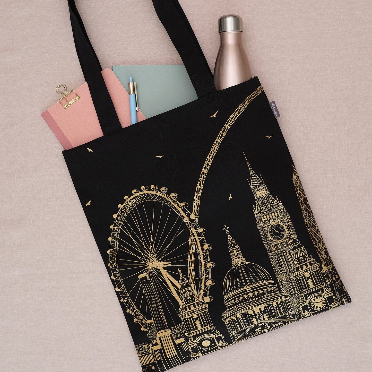 London Rooftops Canvas Bag