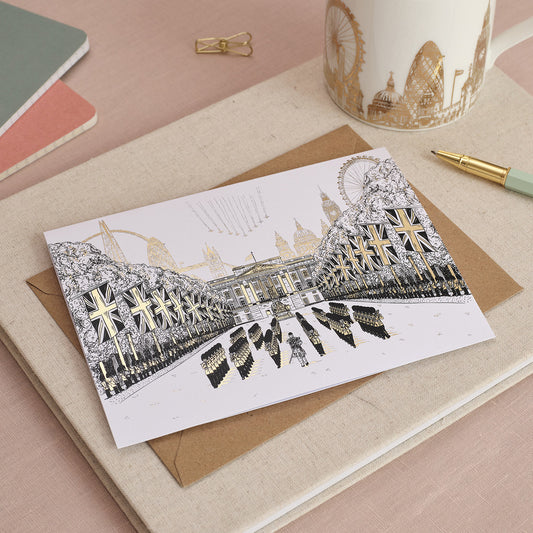Trooping the Colour Greeting Card