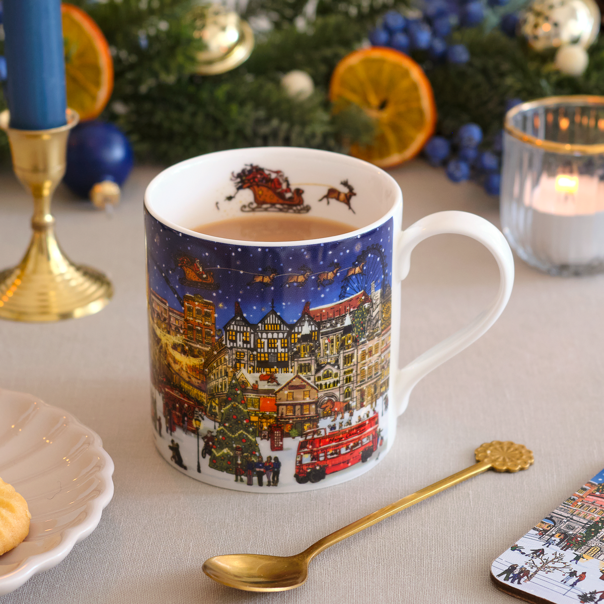 A London Christmas Tale Mug