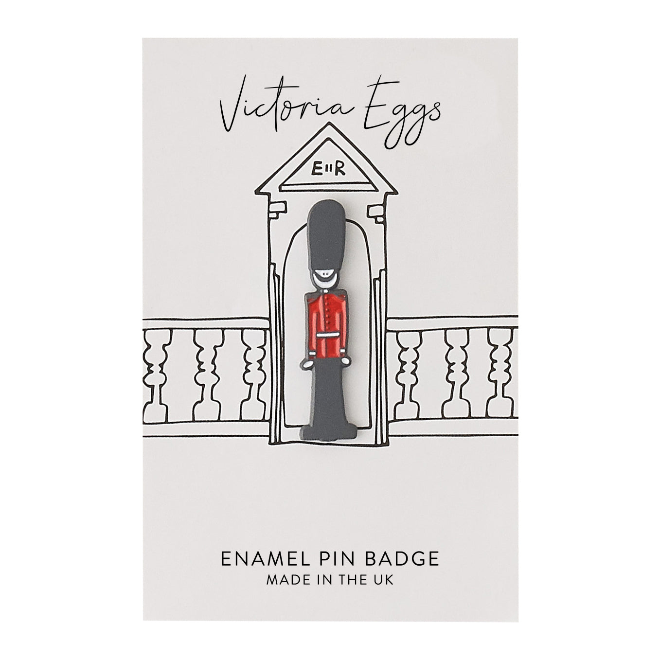 Queen's Guard Enamel Pin Badge