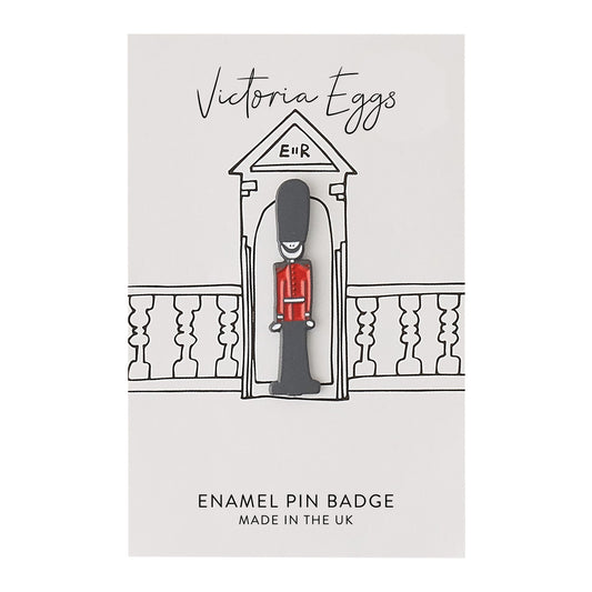 Queen's Guard Enamel Pin Badge