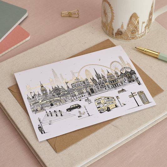 Quintessentially London Greeting Card