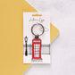 Set of 4 London Keyrings