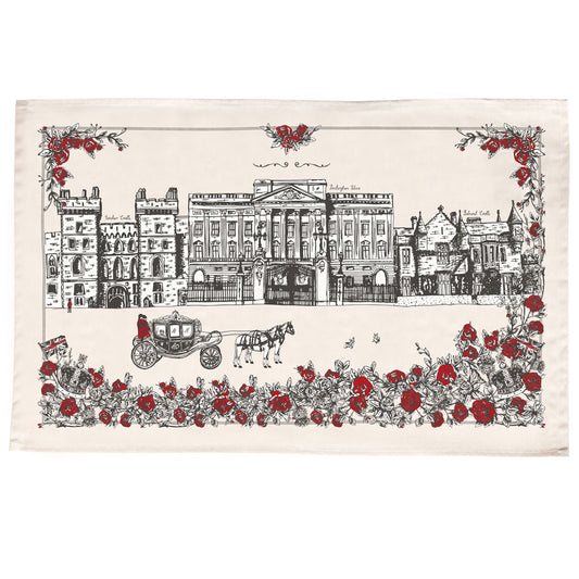 Royally British Tea Towel