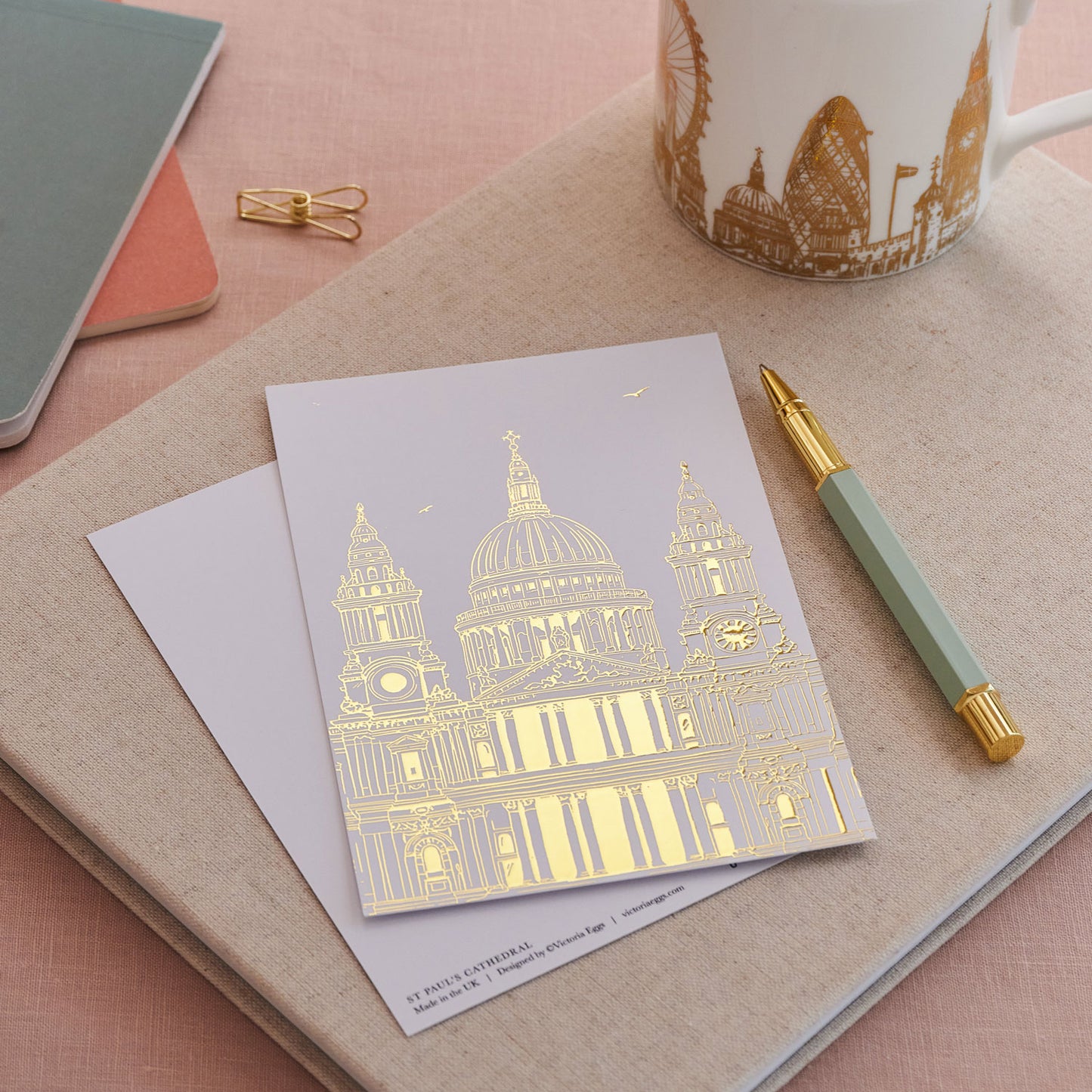 St Paul's Rooftop Postcard