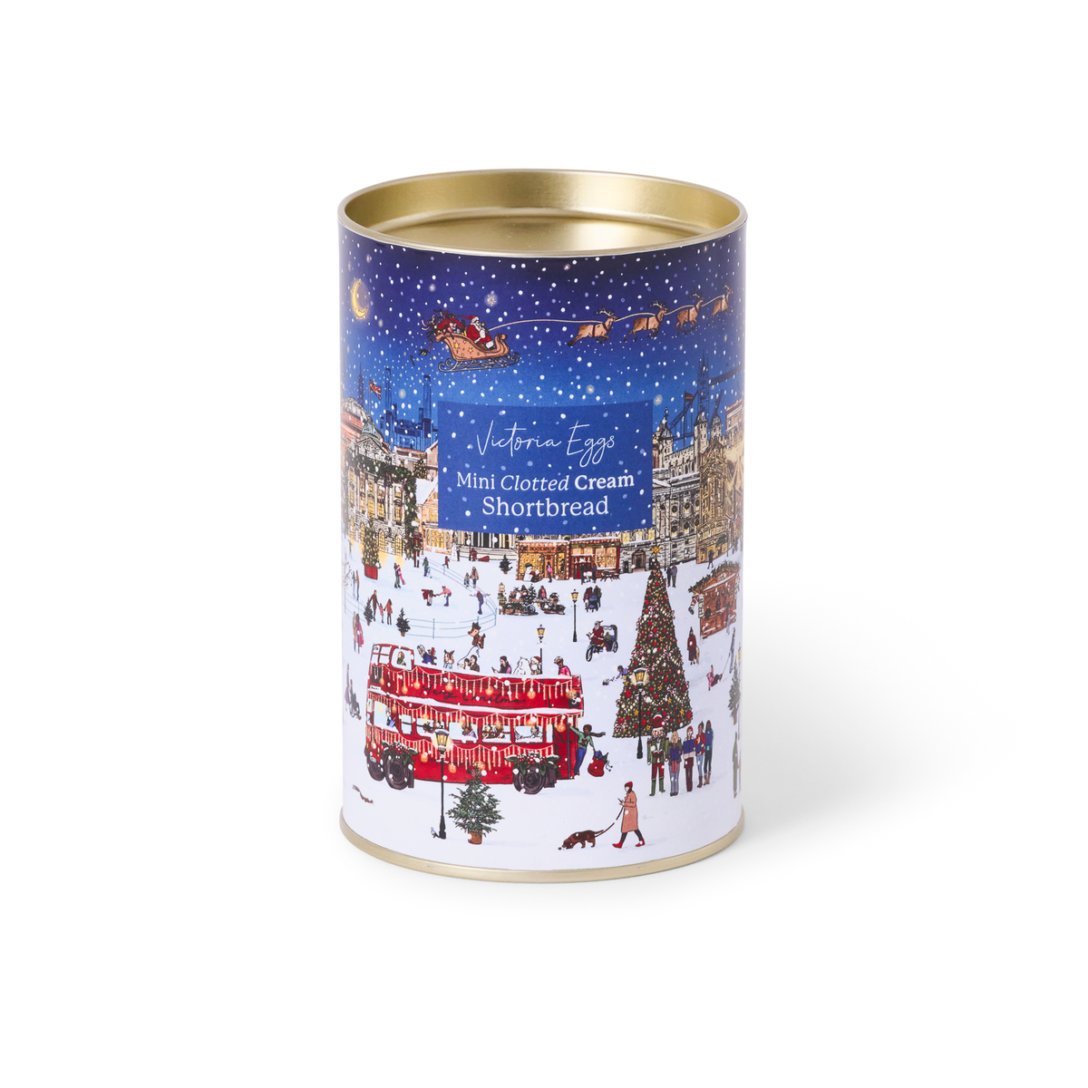 A London Christmas Tale Clotted Cream Shortbread Biscuit