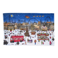 A London Christmas Tale Tea Towel