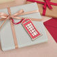 Set of 4 London Wooden Decorations