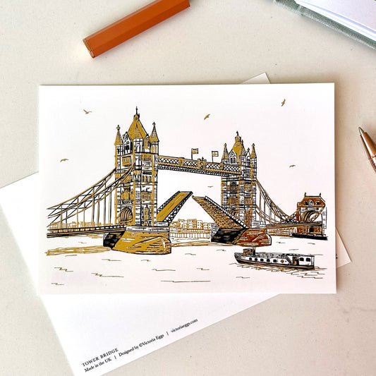 Tower Bridge Postcard