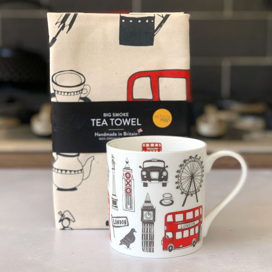 Big Smoke Mug & Tea Towel GIFT SET