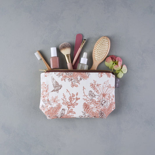 Autumn Garden Cosmetic Bag