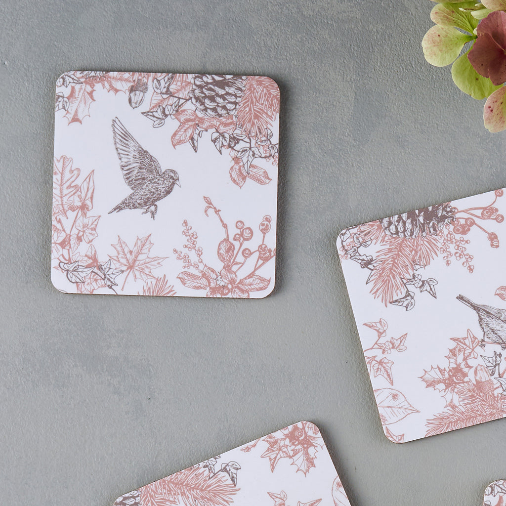 Autumn Garden Coaster Set of 4