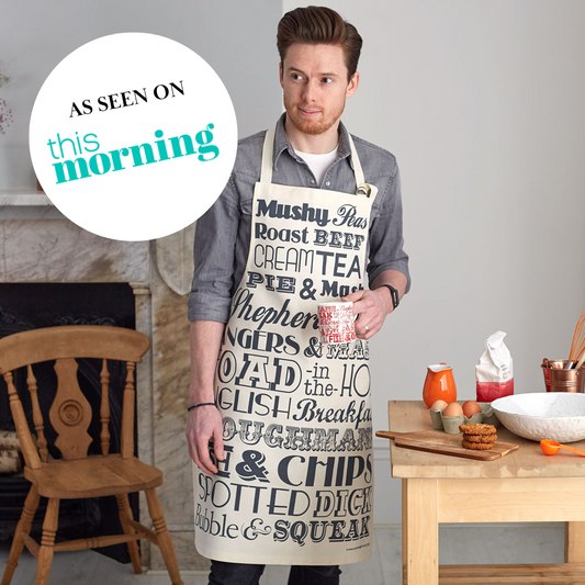 English Dinner Apron