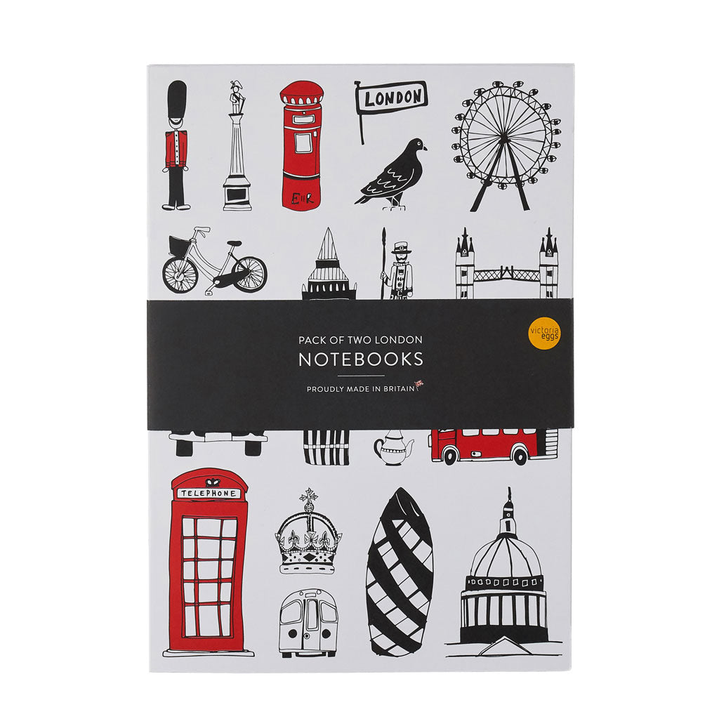 Two London A5 Notebooks