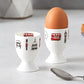GIFT SET of 2 London Skyline Egg Cups