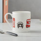 Three Fine Bone China London Mugs GIFT SET