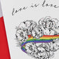 Love is Love Greeting Card