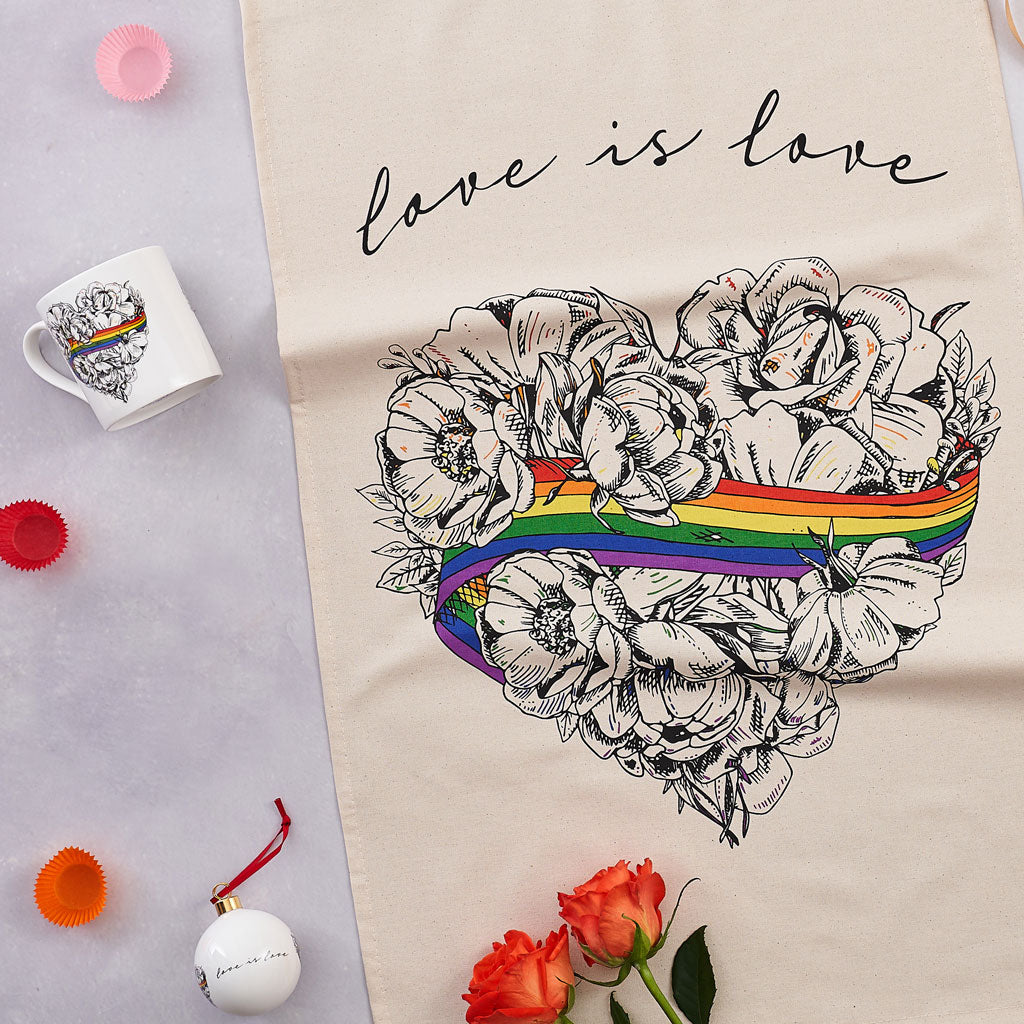 Love is Love Mug & Tea Towel GIFT SET