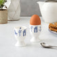 GIFT SET of 2 Nautical Egg Cups