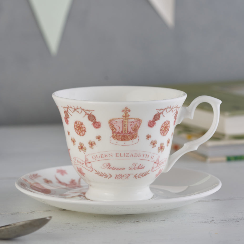 Queen's Platinum Jubilee Cup and Saucer