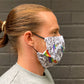 Roses and Rainbows Fabric Face Masks